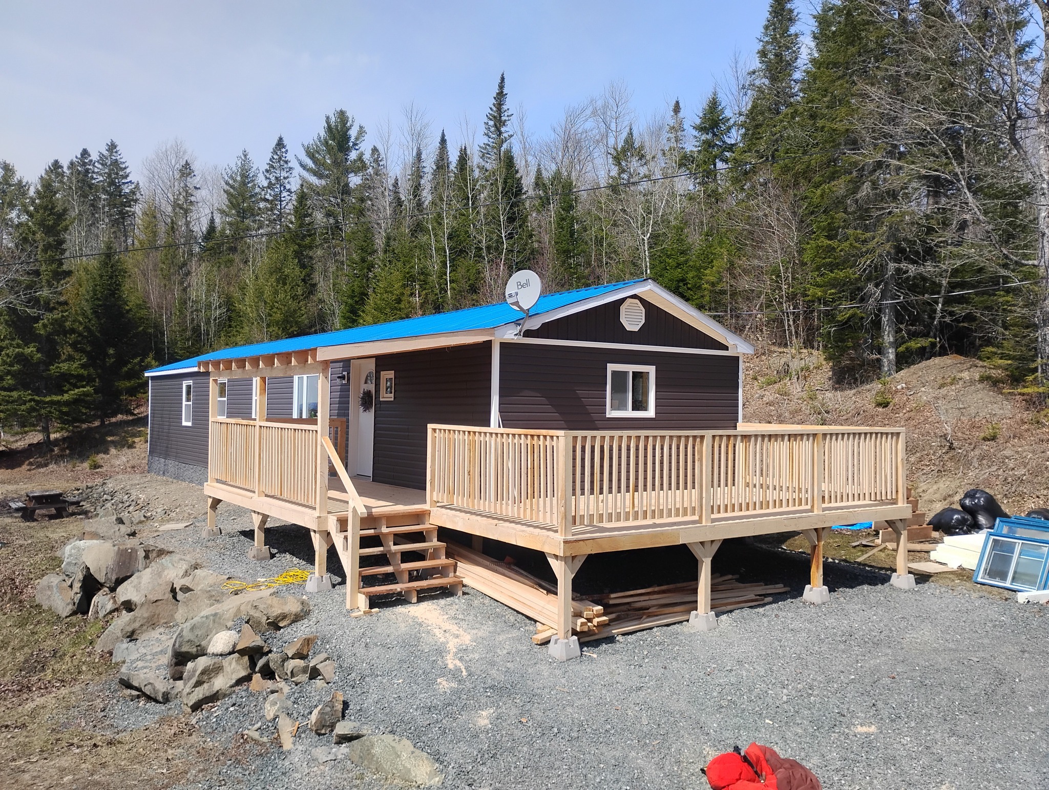 Framing under construction